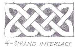 Constructed Celtic interlace